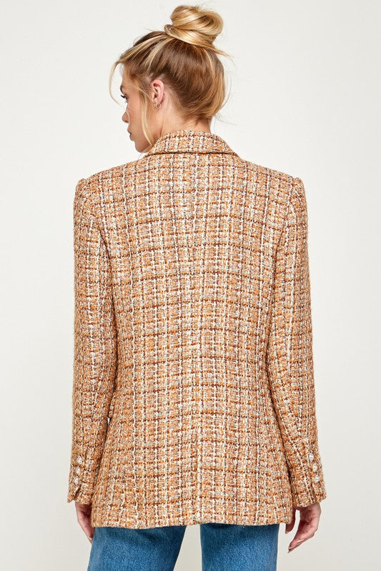 Adola Tweed Blazer - Dear Monica